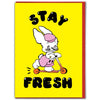 Stay Fresh Birthday Card