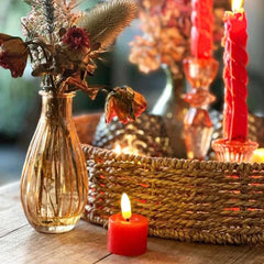 Candle Shop Tealight Red