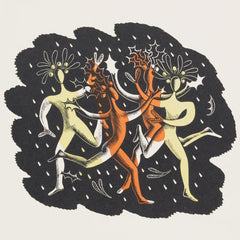 Eric Ravilious December Christmas Wallet