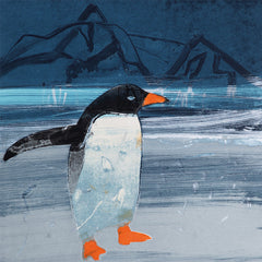 Barbara Rae Penguin Christmas Wallet
