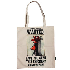Wallace and Gromit Recycled Cotton Shopper