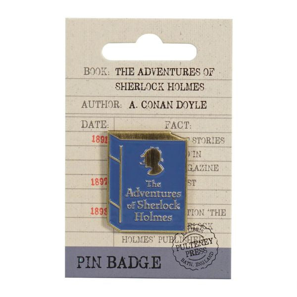 Pulteney Press Sherlock Holmes Pin Badge