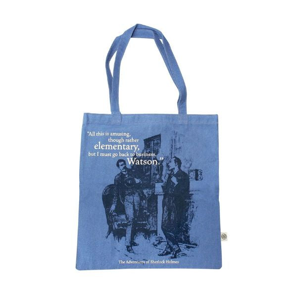 Pulteney Press Sherlock Holmes recycled Cotton Shopper
