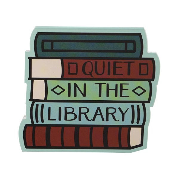 Quiet in the Library Pocket Notebook