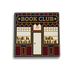 Book Club Ceramic Coaster