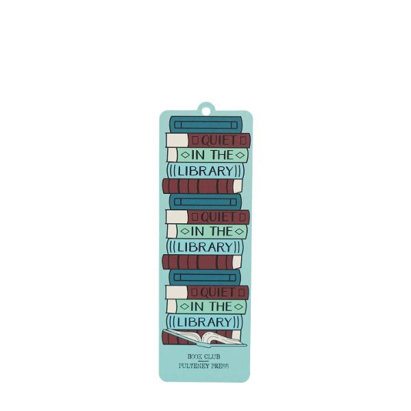Quiet in the Library Bookmark