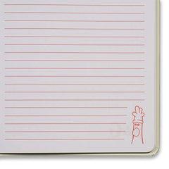 Feathers from Wallace and Gromit A5 Hardcover Notebook