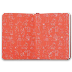 Wallace Inventing Wallace and Gromit A6 Softcover Notebook