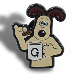 Gromit Wallace and Gromit Pin Badge
