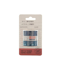 Bookshop Set of 3 Washi Tape Set