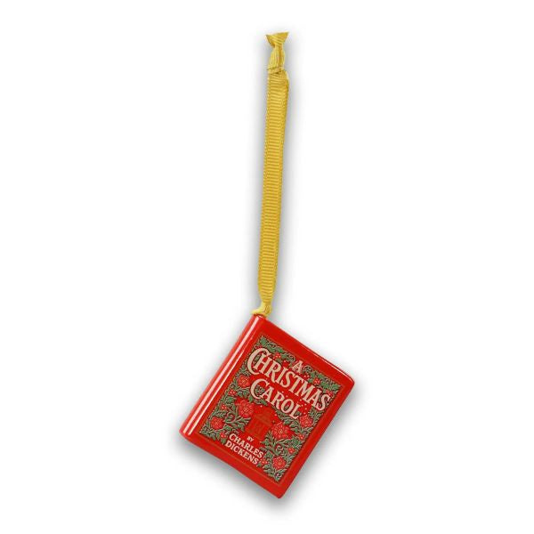 A Christmas Carol Book Hanging Decoration