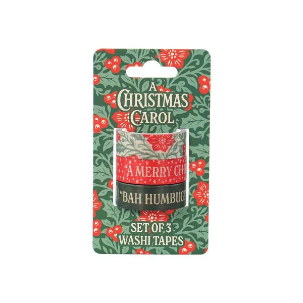 A Christmas Carol Set of 3 Washi Tape