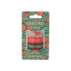 A Christmas Carol Set of 3 Washi Tape