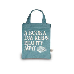 A Book A Day Recycled Small Cotton Tote