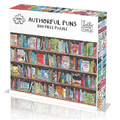 Authorful Puns 1000 Piece Jigsaw Puzzle