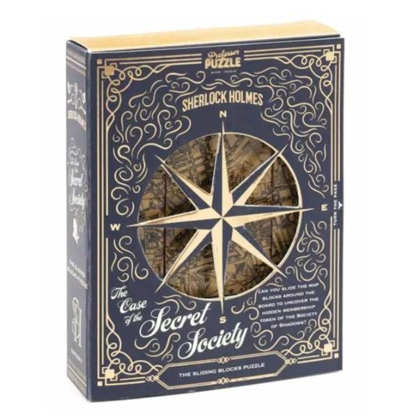 Sherlock Holmes Case of the Secret Society Block Puzzle