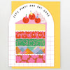 Let's Party and Eats Cake Card