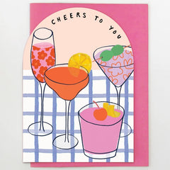 Cheers To You Drinks Card