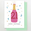 21 Fizz Birthday Card
