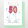 50 Fizz Birthday Card