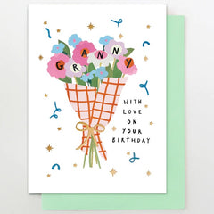 Granny With Love Birthday Card