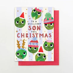 Son Sprouts Christmas Card