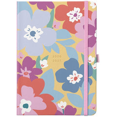 2026/2027 Mid-Year A5 To Do Floral Diary