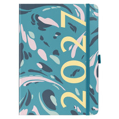 2027 Teal Marble Perfect Planner