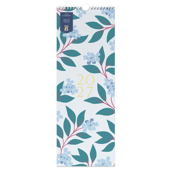 2027 Ditsy Floral Slim Calendar