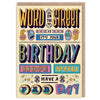 Word on the Street Birthday Card