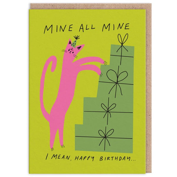 Mine All Mine Greeting Card
