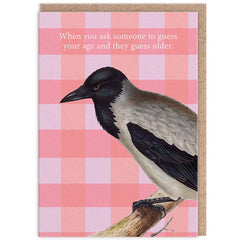 They Guess Older Greeting Card