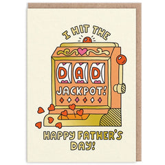Dad Jackpot Fathers Day Card