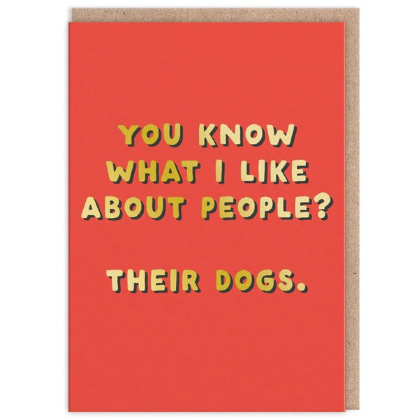 What I Like About People Card