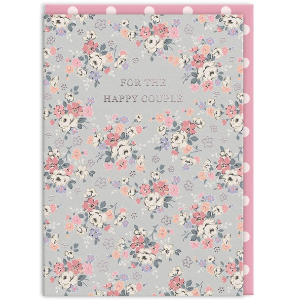 Cath Kidston Happy Couple Wedding Card