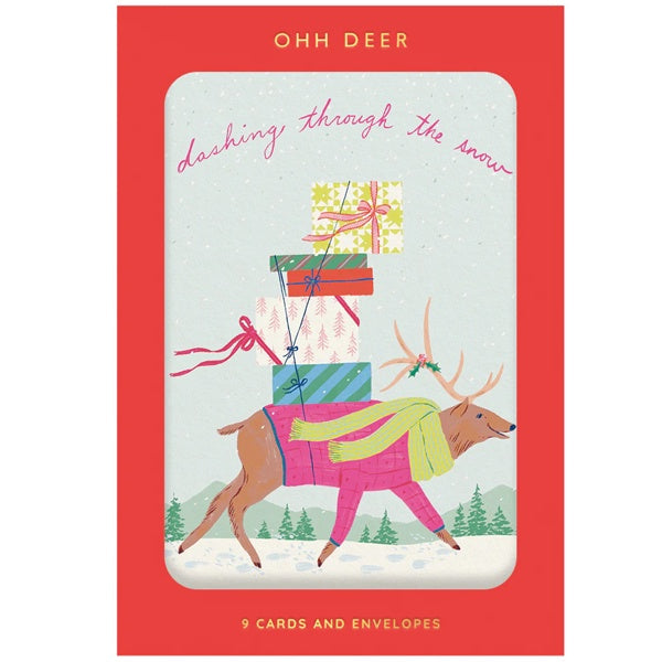 Christmas Critters Card Box