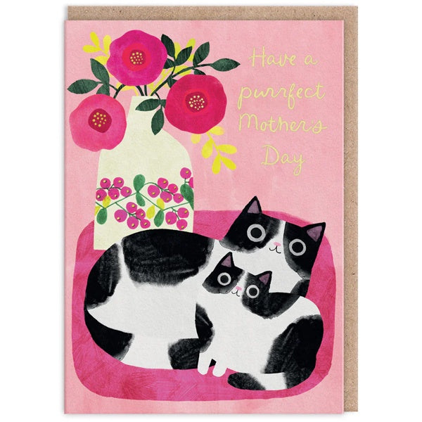 Purrfect Mother's Day Card