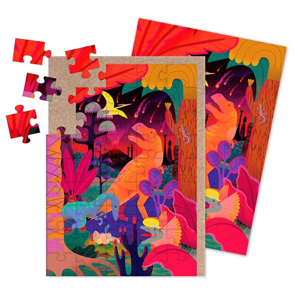 Dinosaurs Jigsaw Greeting Card