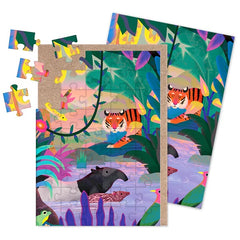Jungle Jigsaw Greeting Card