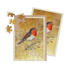 Robin Jigsaw Greeting Card