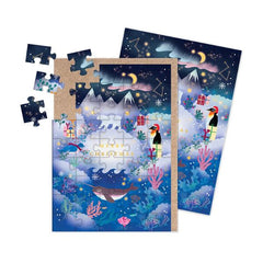 Christmas North Pole Jigsaw Greeting Card