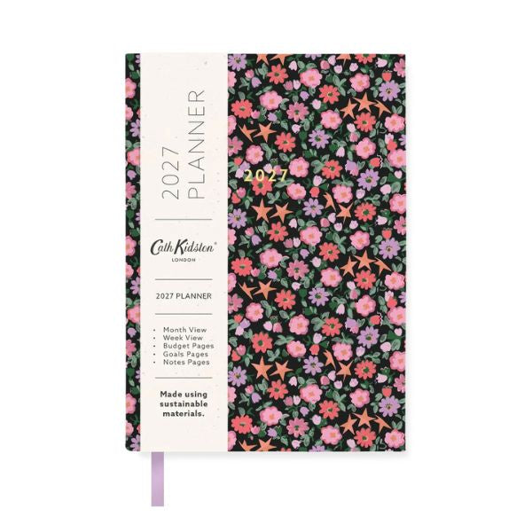 Cath Kidston 2027 A6 Stars and Flowers Diary