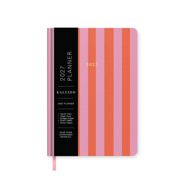 2027 A5 Candy Stripe Hardback Diary
