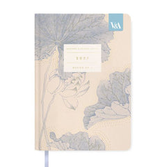 2027 A5 Eastern Elegance Water Lillies Diary