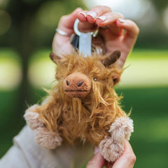 Highland Cow Gordon Plush Keyring