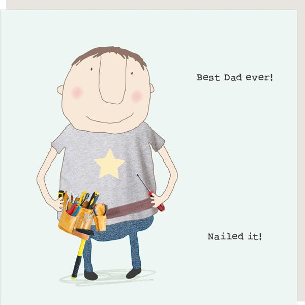 Nailed It Father's Day Card