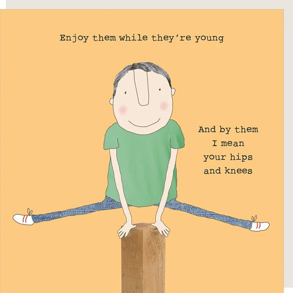 Hips and Knees Birthday Card