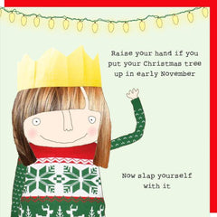 Early Christmas Tree Card