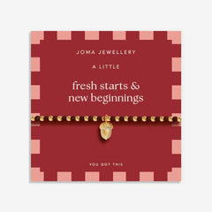 Fresh Starts and New Beginnings Bracelet