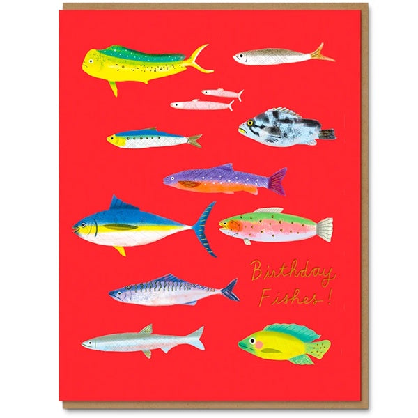 Go Fish Birthday Card